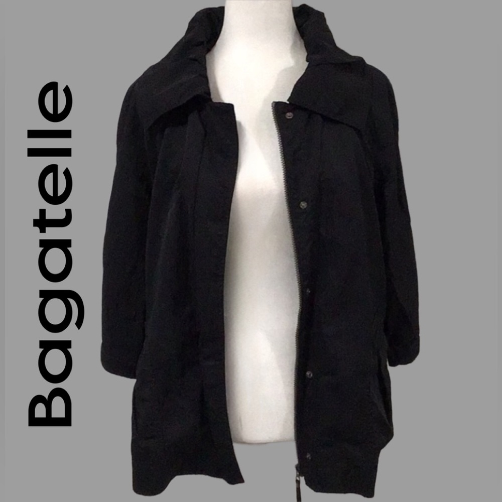 Bagatelle Lightweight Jacket, Black, Size Large - image 1